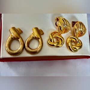 Roma Gold Earrings Set